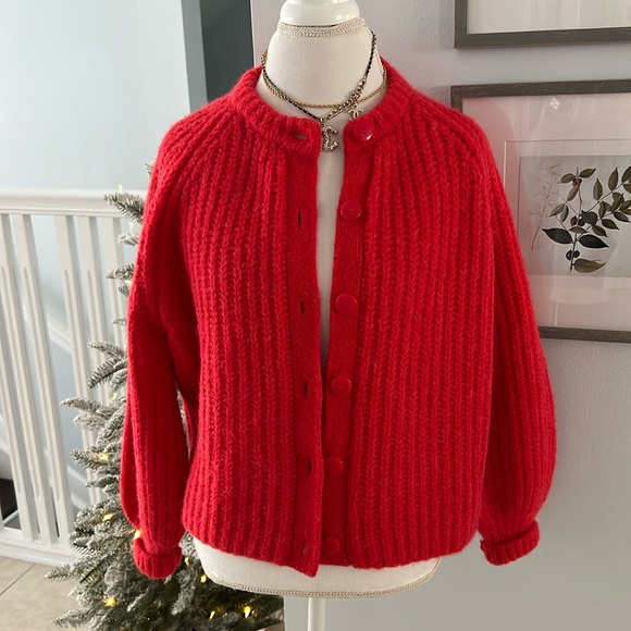 Sezane Sweaters - Sezane Red Women's Sweater